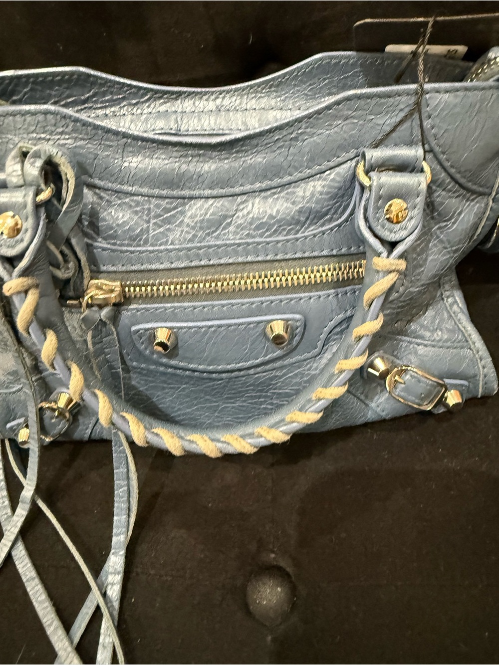 Balenciaga Light Blue Citi mini Satchel - Picture 5 of 8